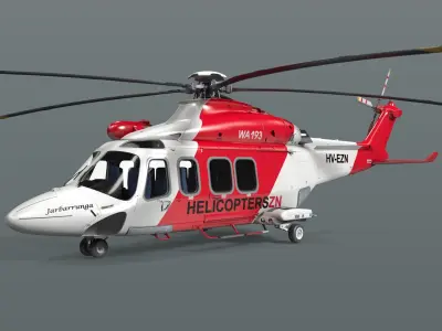 AgustaWestland AW139  purchase 3D model