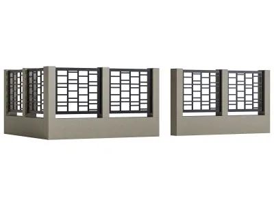 Fencing 50 3D model