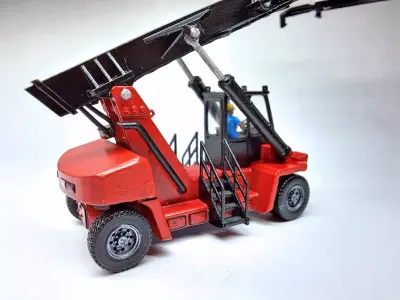 HO Scale Container Lifter 3D print model
