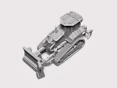 Crawler Dozer RoZ 3D print model