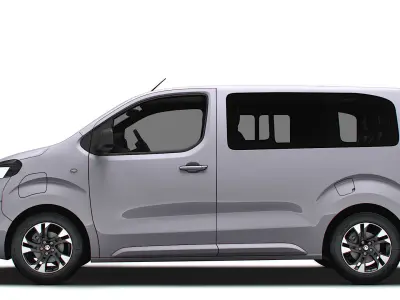 Vauxhall Zafira Life Electric Small 2024 3D model