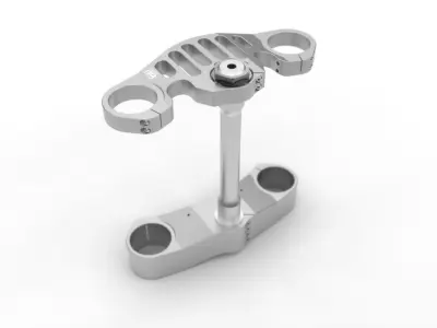 IMA CNC Triple Clamp 3D model