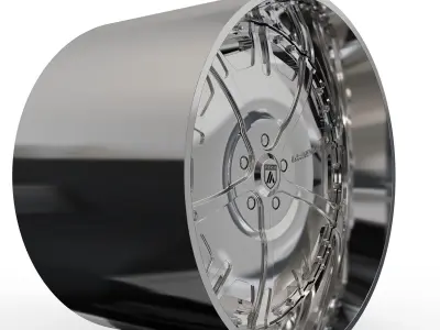 ASANTI AF182 WHEEL 3D MODEL 3D model