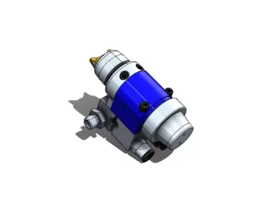 Pistola Automatica Graco Automatic Pistol G40 Manifold 288218 3D model
