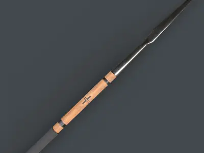 Spear V2 Low-poly 3D model