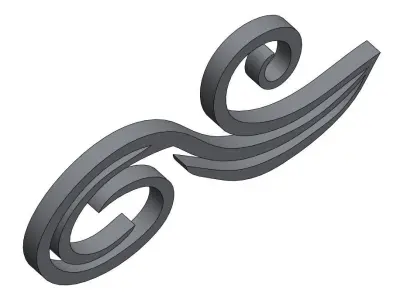 Ornament - Design F3 Free 3D model