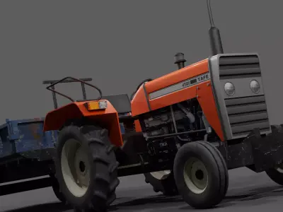 Tafe Tractor 3D model