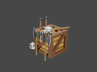 RPG Items 3D model