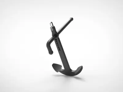 Admiralty Anchor 3D model