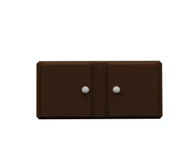 Old Vintage Furniture Pack 01 Low-poly 3D model