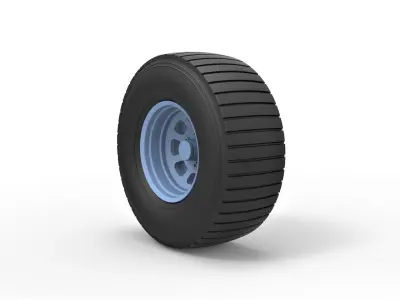 Offroad wheel 33 3D print model