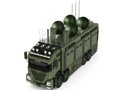 Mobile Command Center 3D model order
