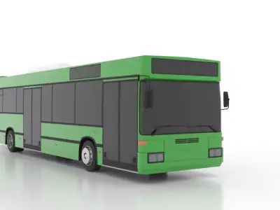 Mercedes-Benz O405N2 France Low Low-poly 3D model