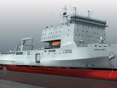 HMAS LARGS BAY L3006 3D model