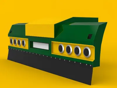 Back Bumper 3 3D model