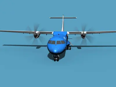 ATR  ATR-72-600 Air Express 3D model