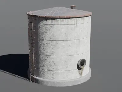 Industrial Zone Props Pack 1 Low-poly 3D model