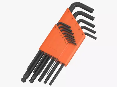 Allen key 3D model buy