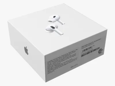 Box AirPods Pro 3D model