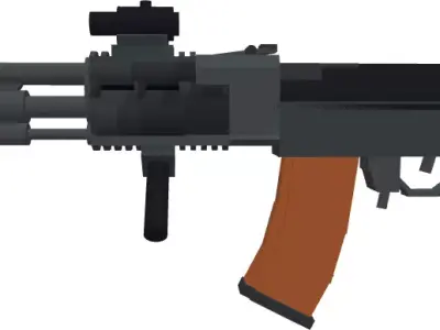 Modification AK-74MM 3D model