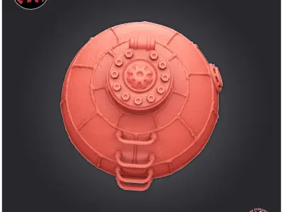 Sphere Storage Tank 3D print model
