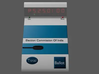 EVM kit For Election  3D model