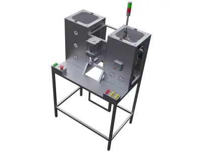 test machine 3D model