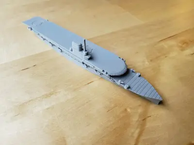 British Courageous Class Aircraft Carrier 3D print model