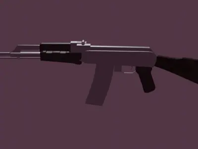 AK-47 ak - rifle 3D model