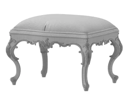 roberto puf art 867 3D model