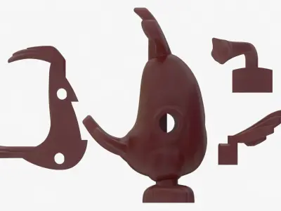 Lego Bird 3D model purchase
