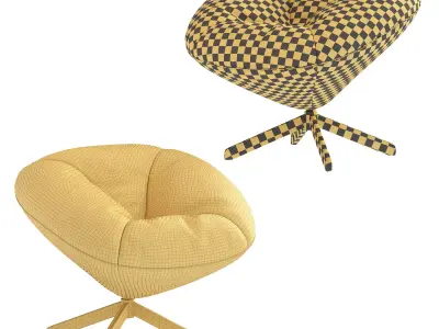 Tortuga Armchair 3D model