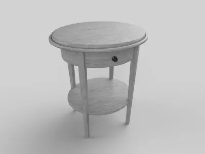 Table Low-poly 3D model 18