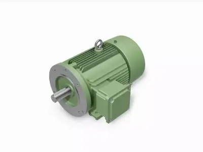 100L B34b Right IEC electric motor - 3D CAD model 3D model