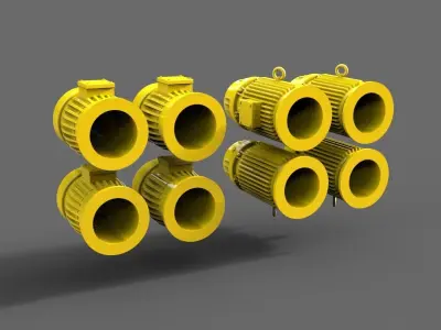 Engine dummies 3D print model