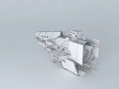 Simple Simone de Beauvoir Free 3D model