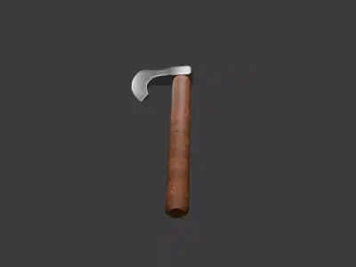 Battle Axe  Free low-poly 3D model purchase
