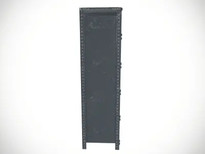 Metal racks Low-poly 3D model