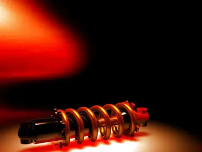 Rear Shock Free 3D model