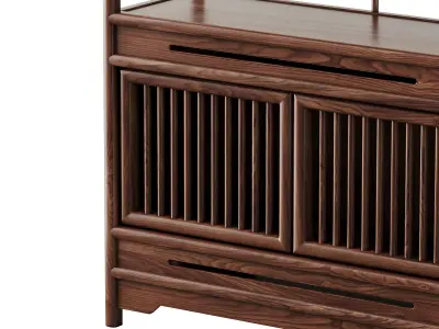 Chinese Antique Cabinet 181 3D model