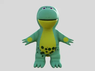 DINOSAUR CARTOON - dinosaurio 3D model