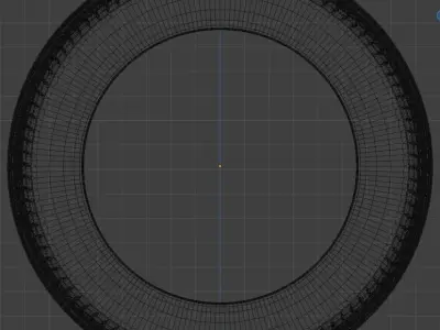 Wheel 3D Model 3D model