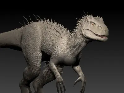 Indominus rex 3D model get