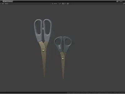Scissors set 3D model