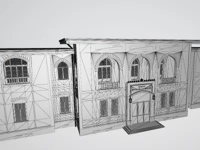 Grand National  Turkey  Assembly Second Building 3D model