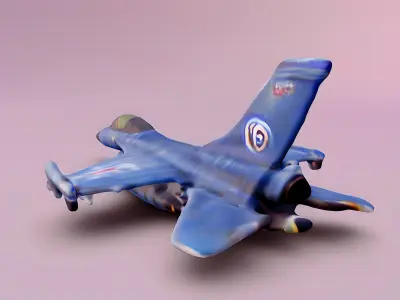 F-16 Fighting Falcon 3D model 3D model