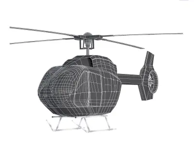 HELICOPTER VP-CPB 3D model