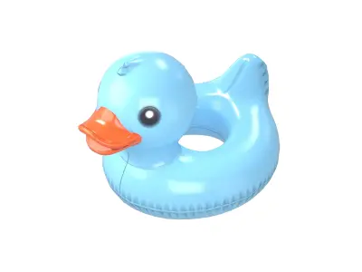 Duck Float v1 003 Low-poly 3D model
