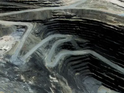 Opencast Mining Collection 1 3D model