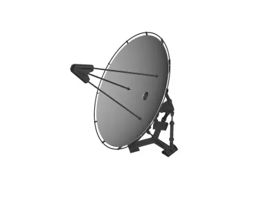 Satelite Dish 3D model